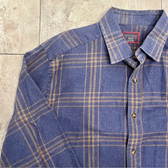 Untuck It Plaid Button Down - Picture 2 of 4